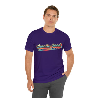 Chaotic Good Retro Tee