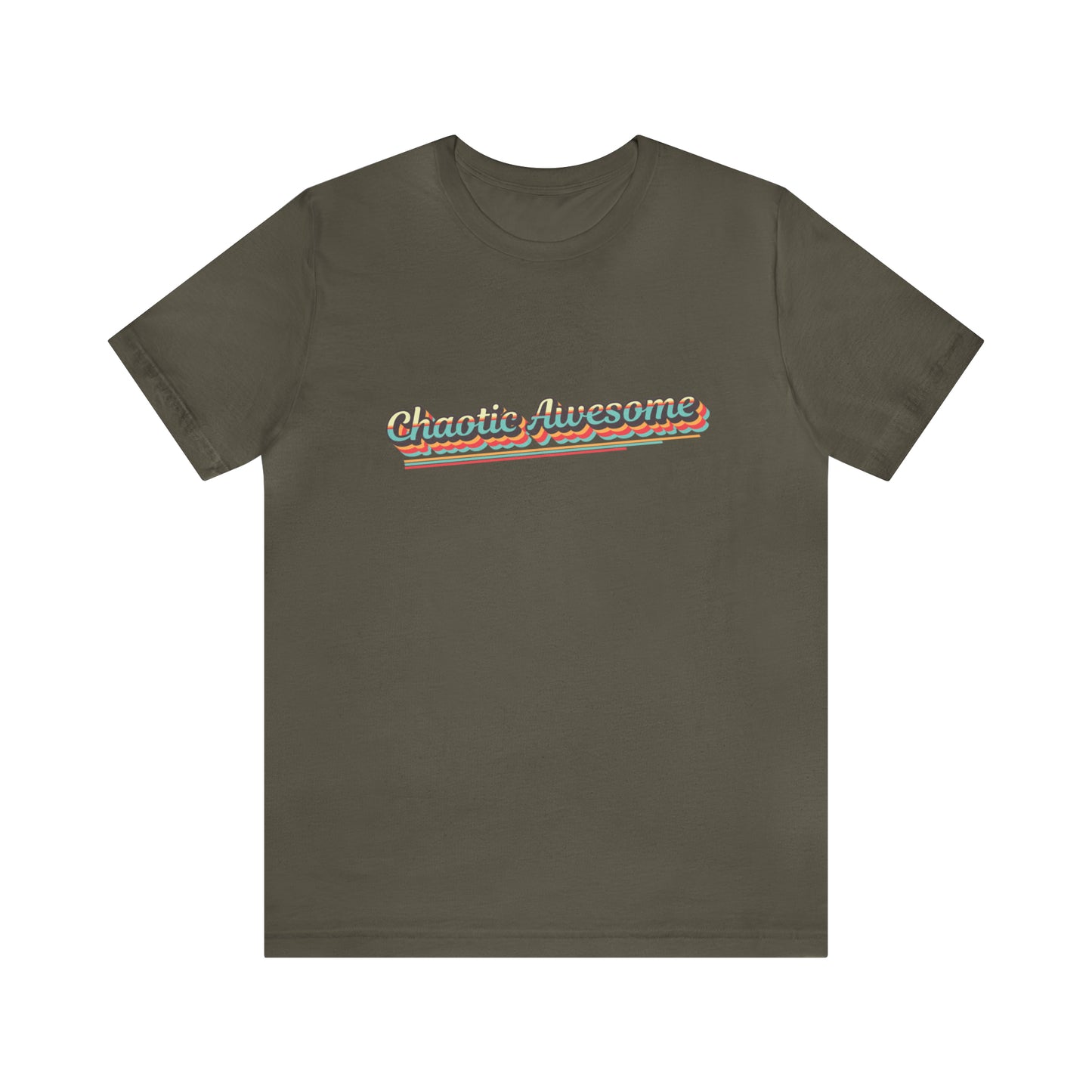 Chaotic Awesome Retro Tee