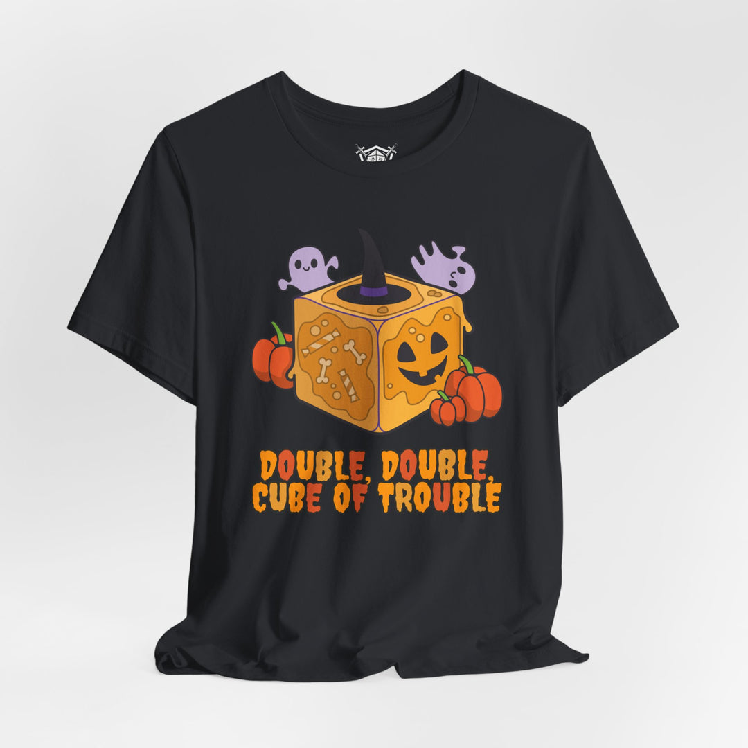 Double, Double, Cube of Trouble Halloween Tee