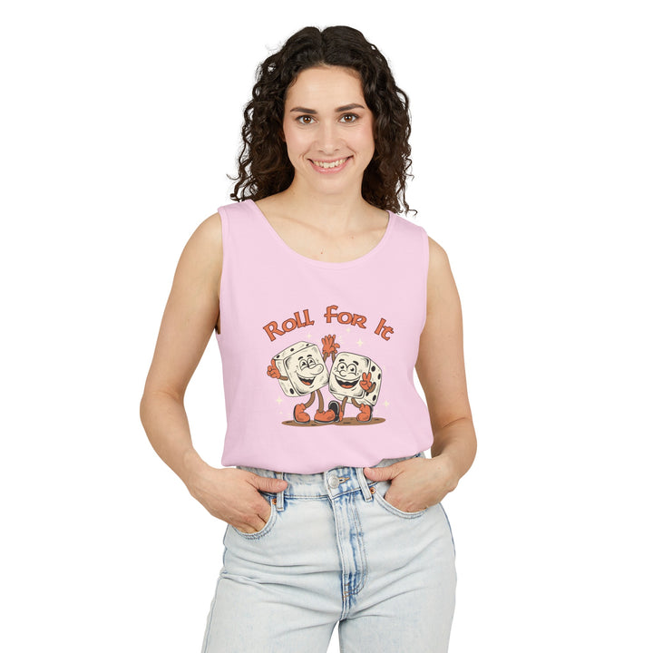 Roll for It - Comfort Colors - Dice Tank Top