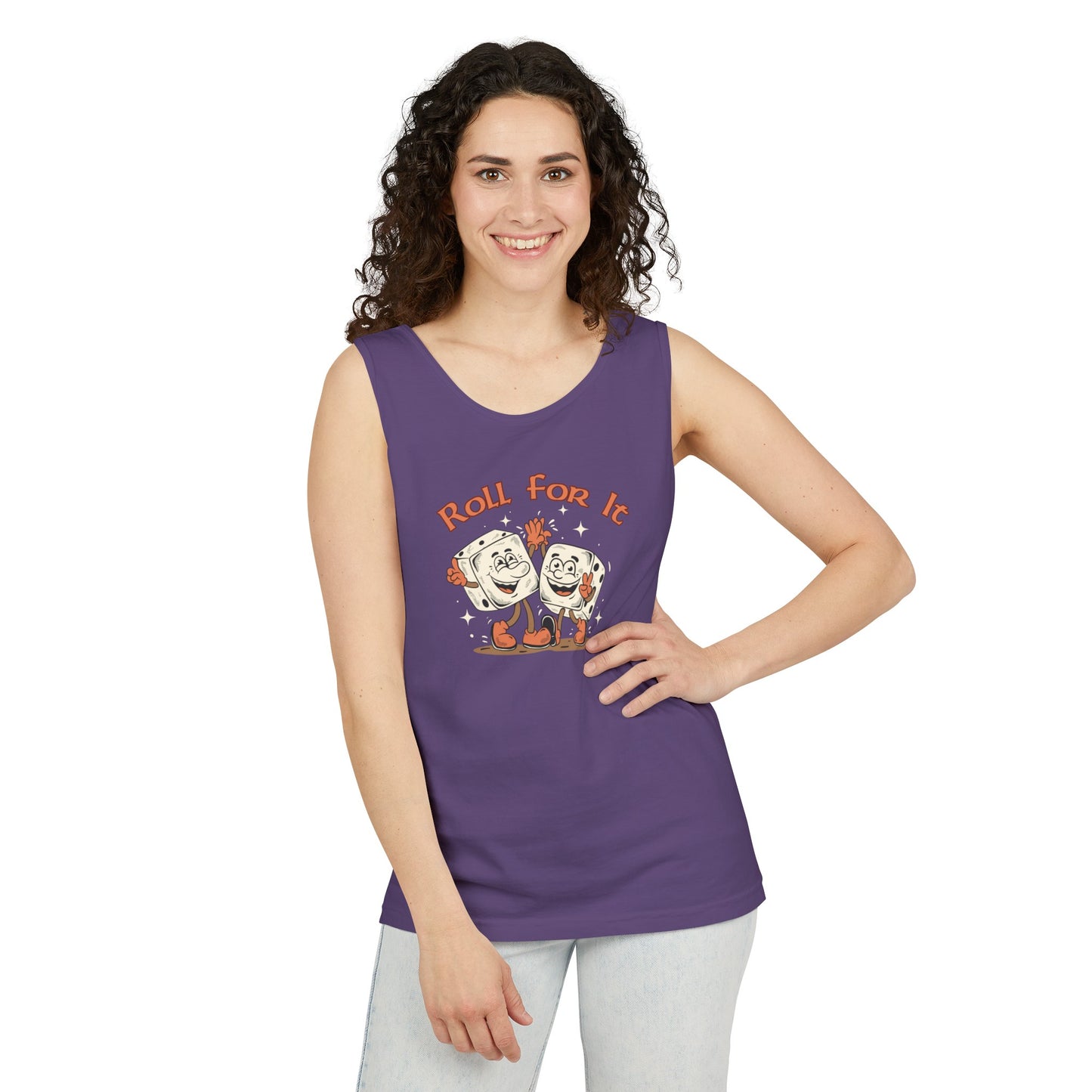 Roll for It - Comfort Colors - Dice Tank Top