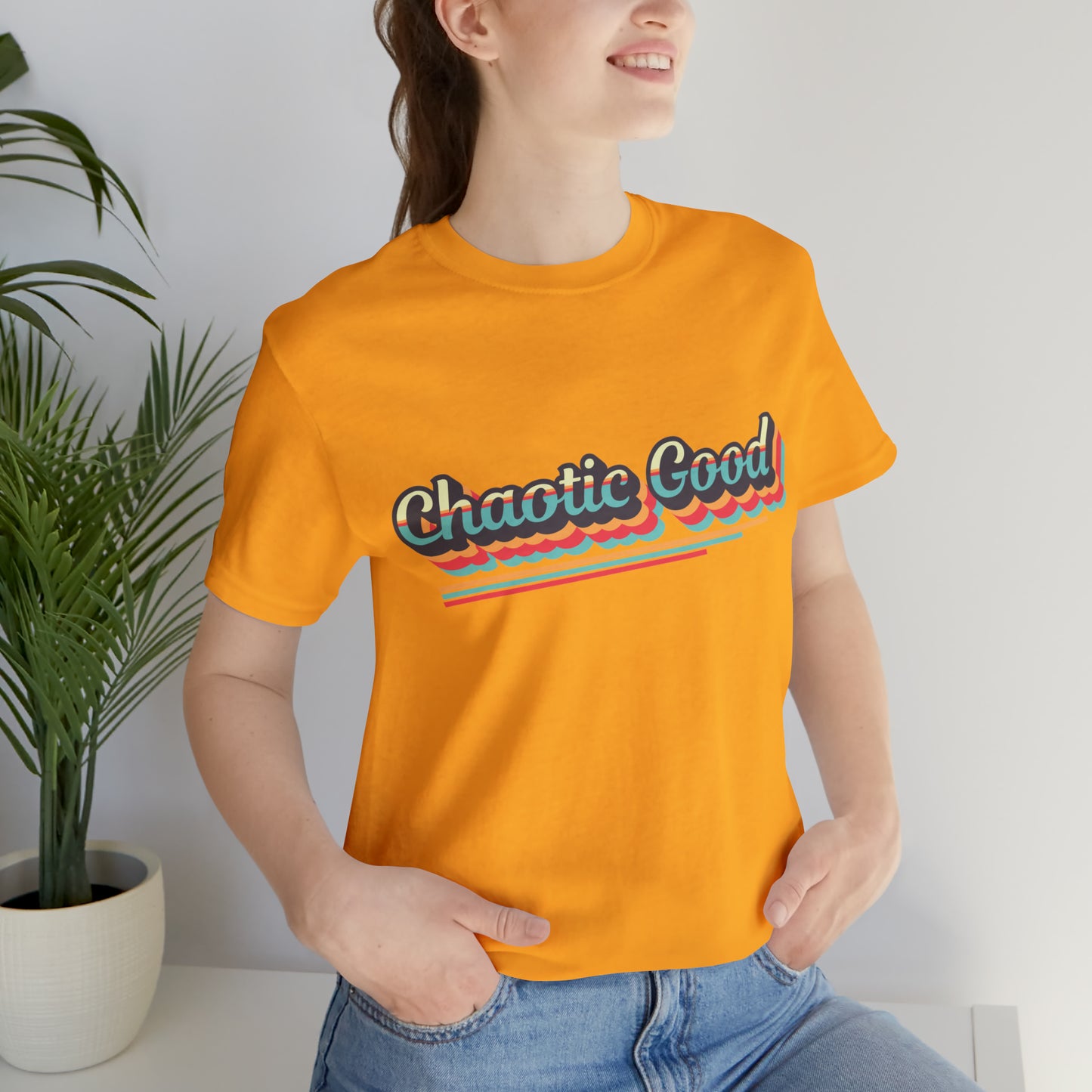 Chaotic Good Retro Tee