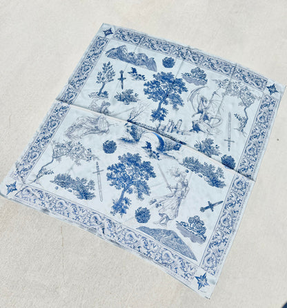 Threads of a Traveler Silk Scarf