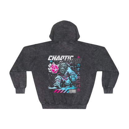 Chaotic Stupid Mineral Wash Hoodie