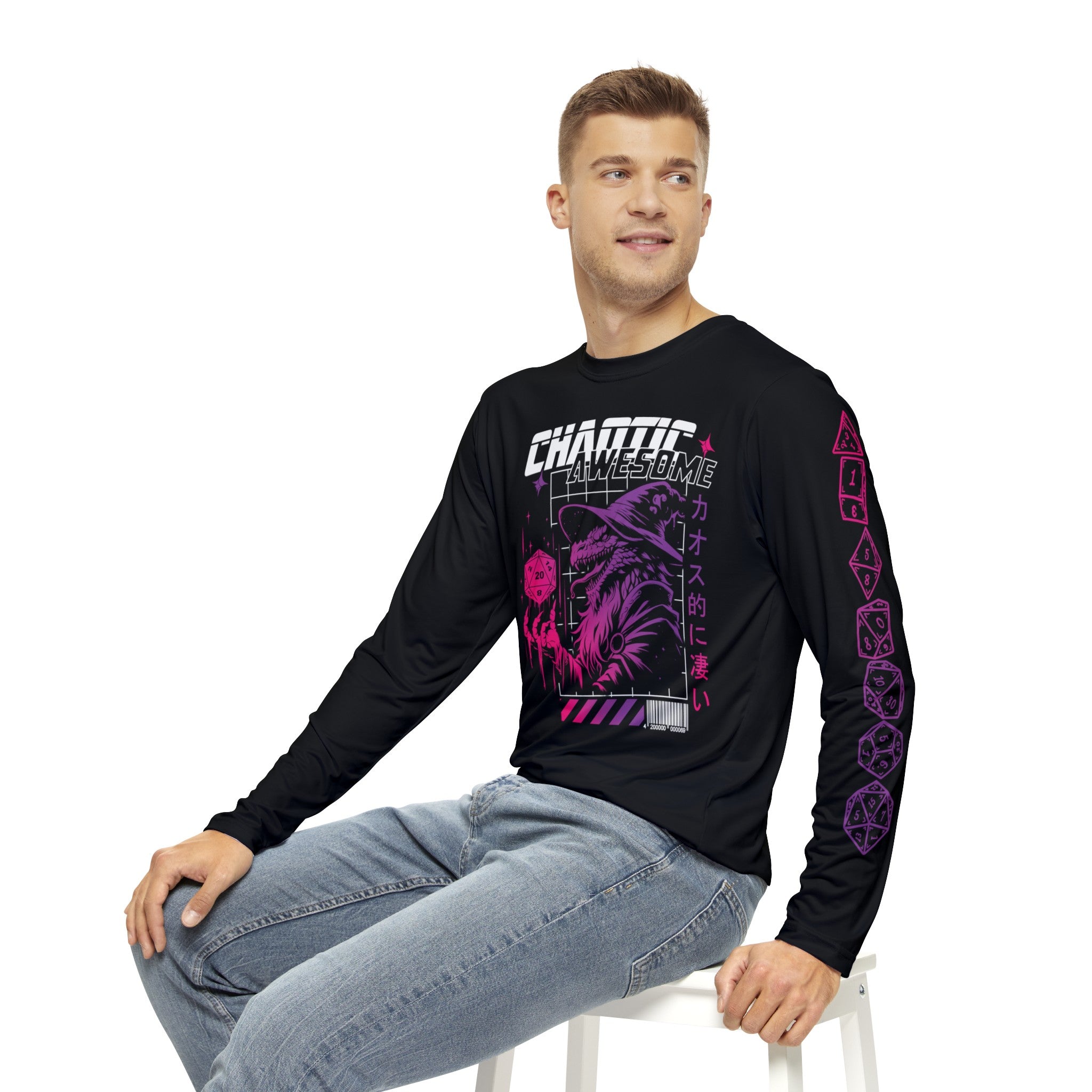 Chaotic Awesome - Long Sleeve Shirt – MyNerdLife