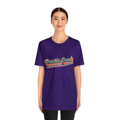 Chaotic Good Retro Tee