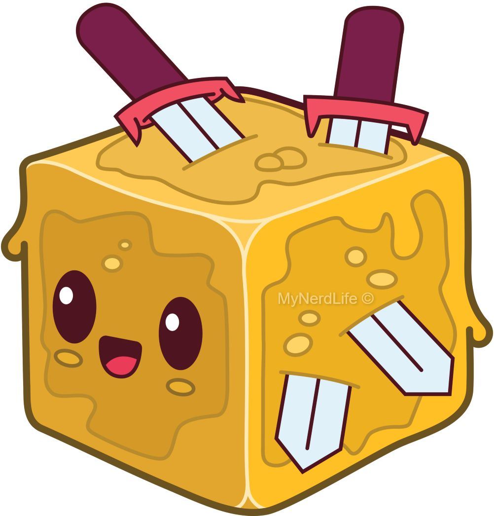 Honey Cube - Enamel Pin