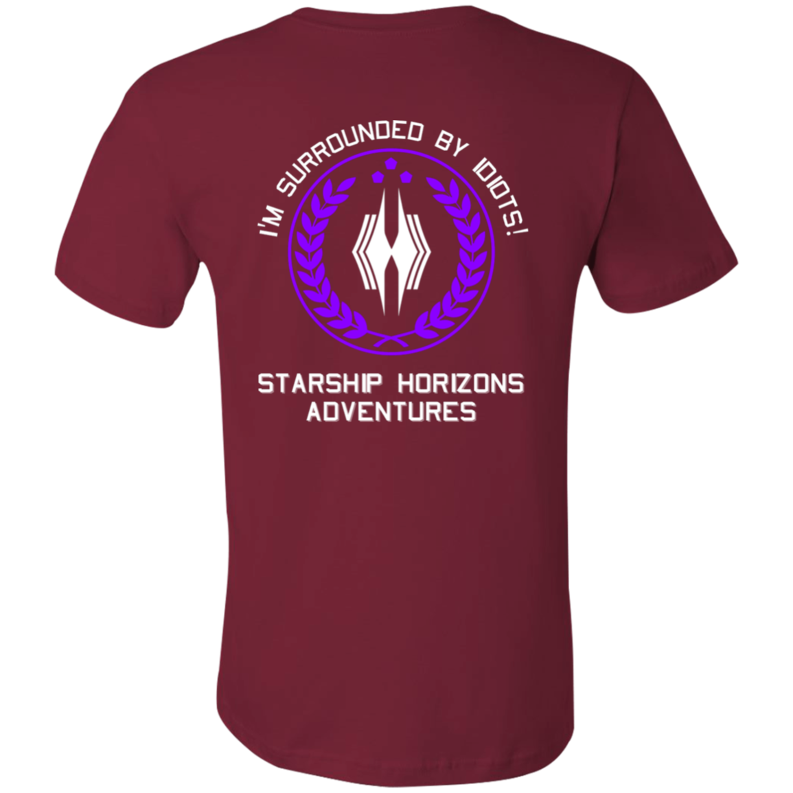 Starship Horizons - Captain - Saying Tee