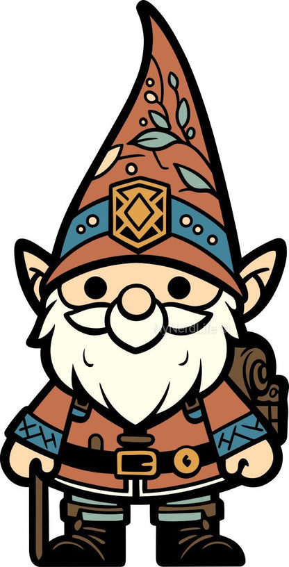 Gnome - Enamel Pin