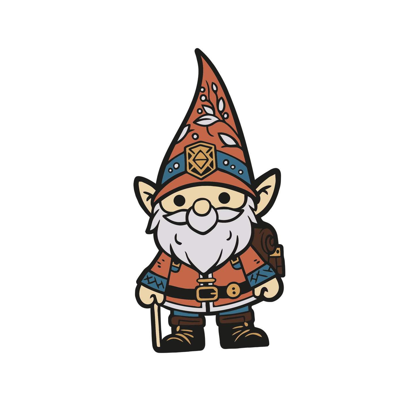 Gnome - Enamel Pin