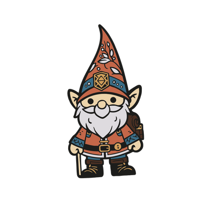 Gnome - Enamel Pin