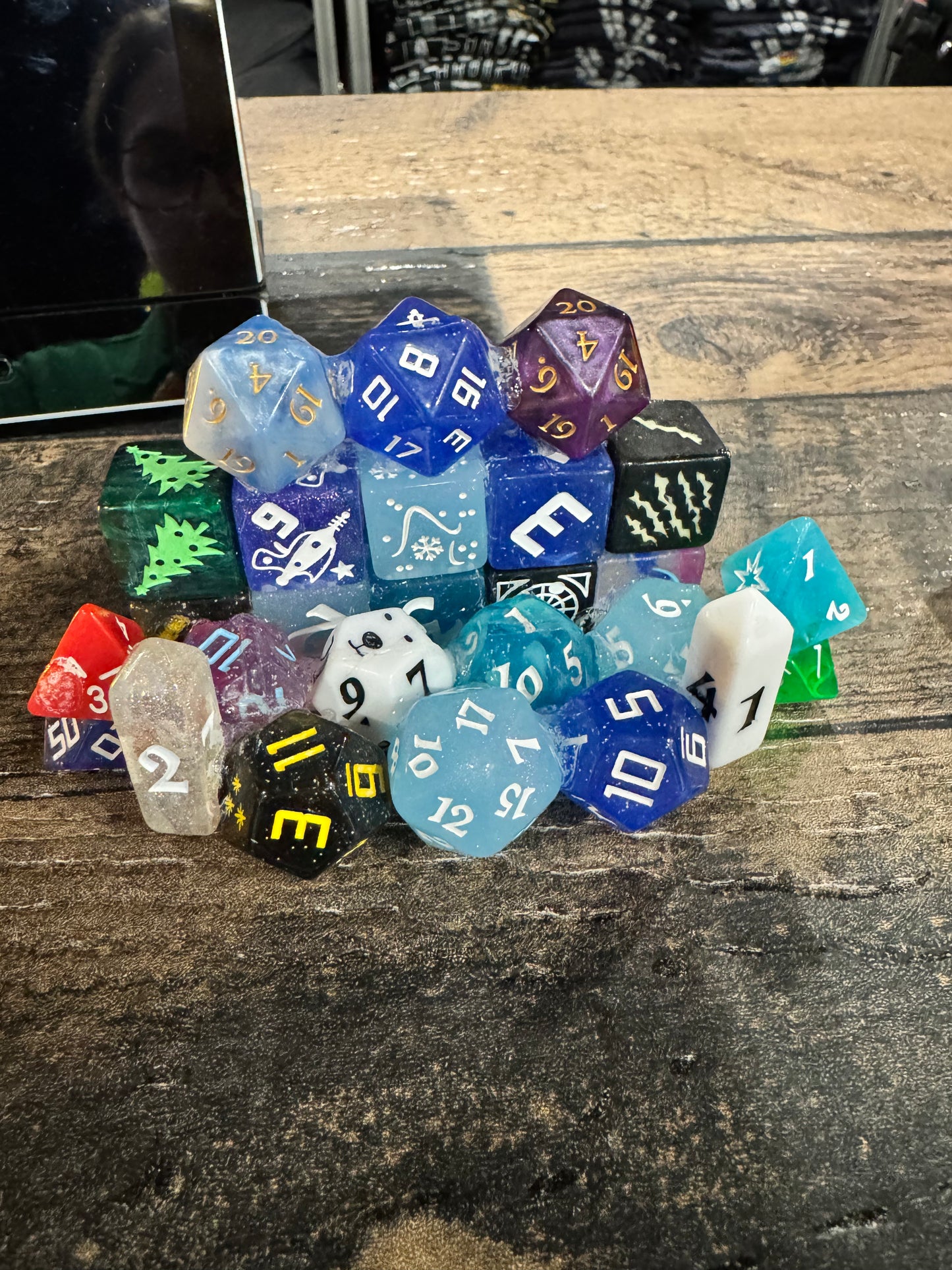 Dice Business Card Holder