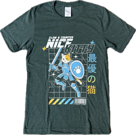 Nice Kitty Retrowave Tee