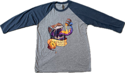 Chaotic Stupid Baseball Tee