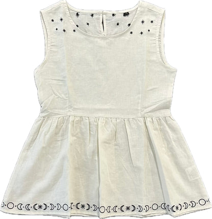 Moonlit Breeze Linen Top