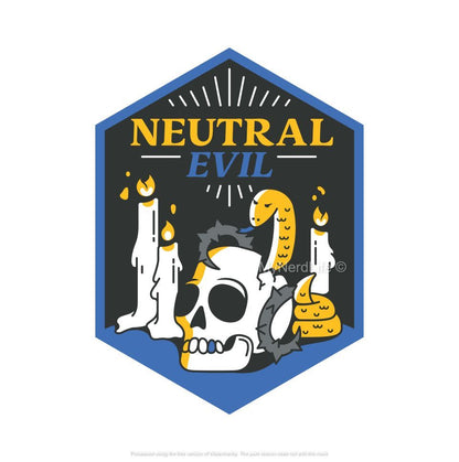 Neutral Evil - Enamel Pin