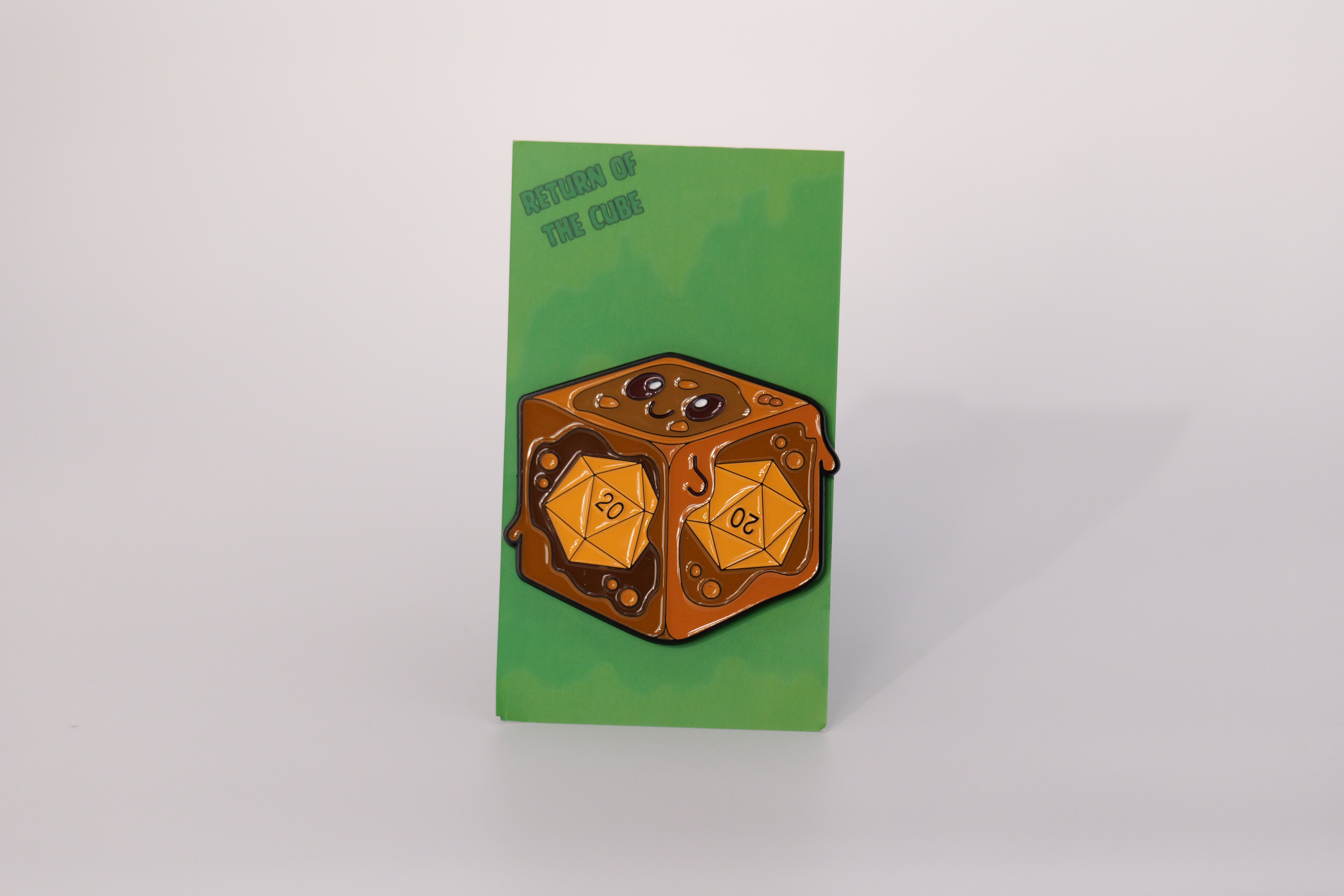 Pin Cube Coffee Cube - Enamel Pin – MyNerdLife