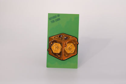 Coffee Cube - Enamel Pin