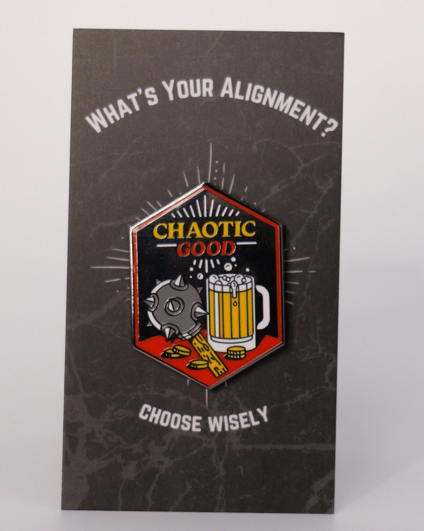 Chaotic Good - Enamel Pin