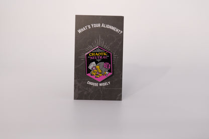 Chaotic Neutral - Enamel Pin