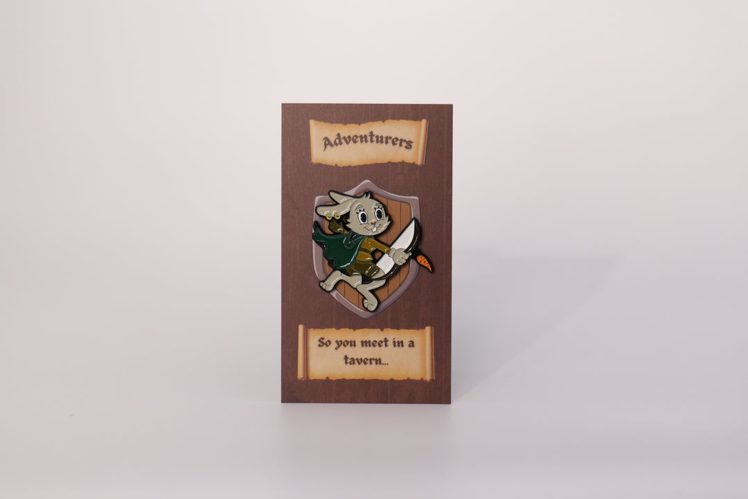 Hare - Enamel Pin