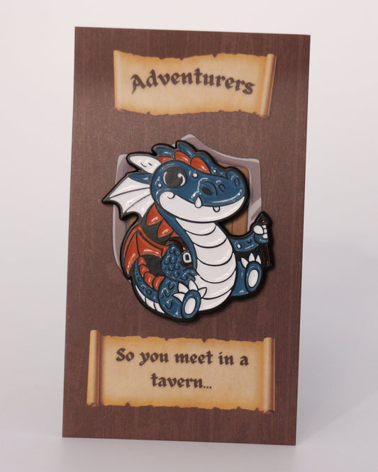 Adventure Dragon - Enamel Pin