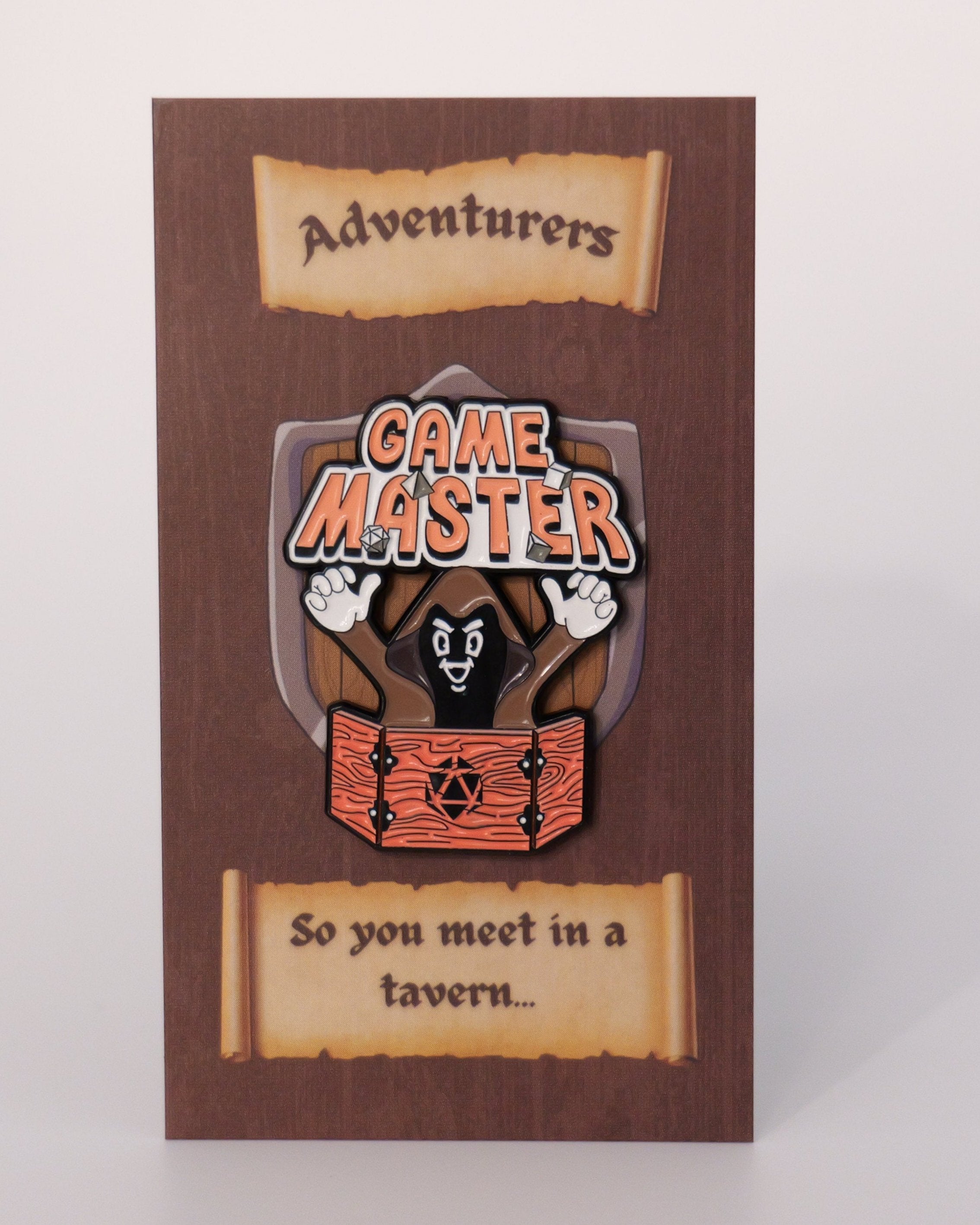 Game Master - Enamel Pin – MyNerdLife