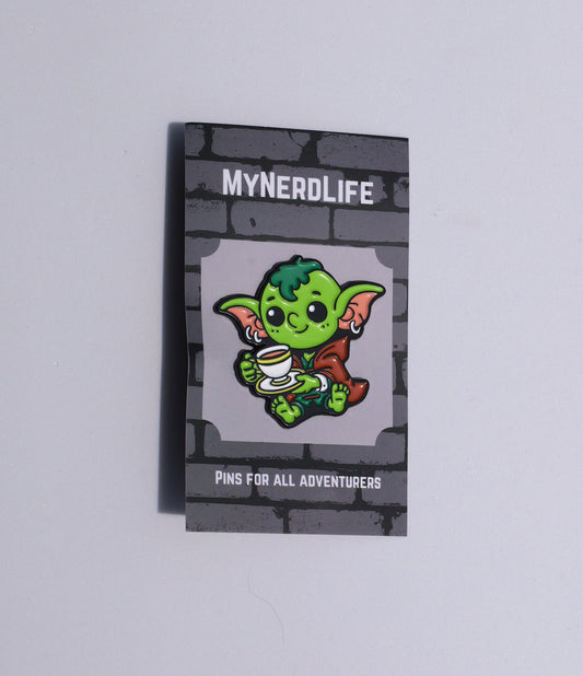 Tea Goblin "Steephen" Pin
