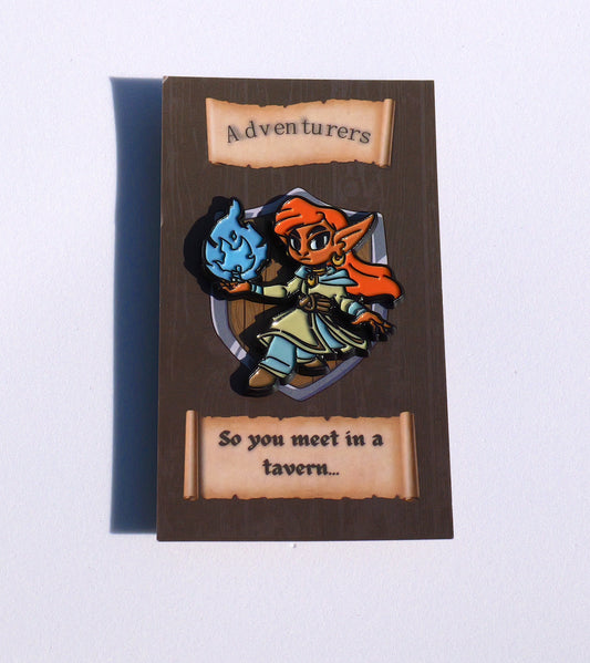 Elven Sorcerer Pin