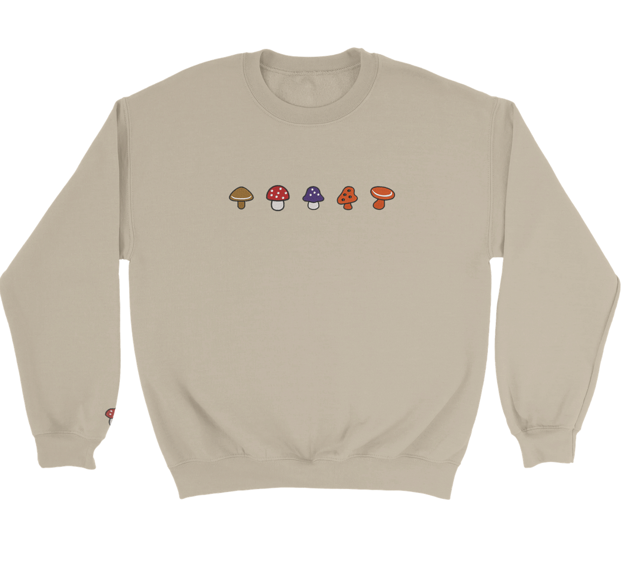 Valley Mushrooms - Embroidered Sweatshirt