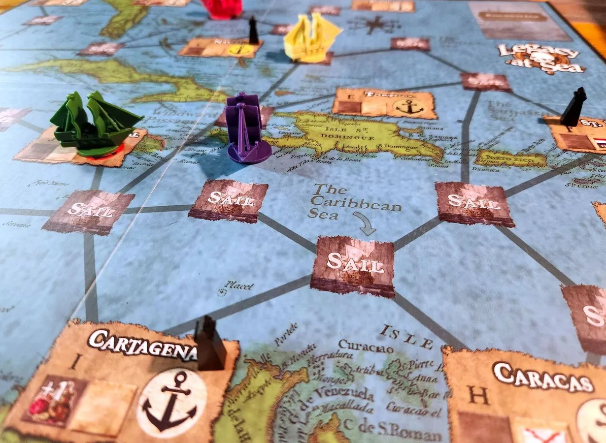 Legacy at Sea - Board Game