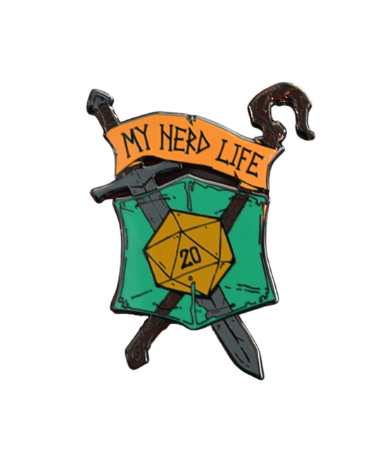Gelatinous Life Enamel Pin