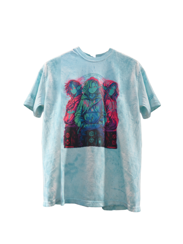 Blue Tye Dye Tee