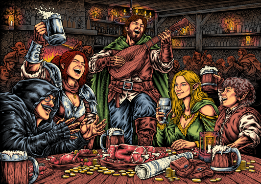 Tavern Tales - Blanket / Tapestry