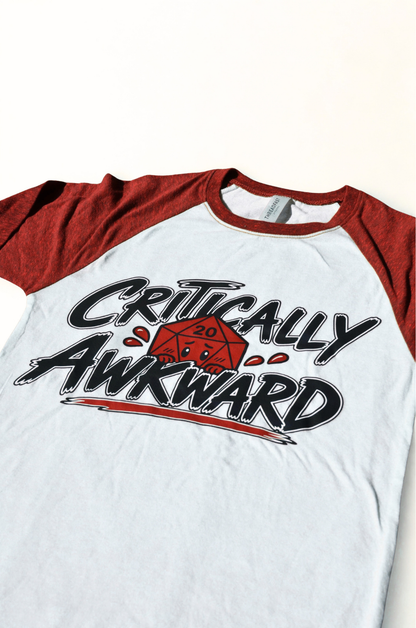 Critically Awkward Baseball Tee