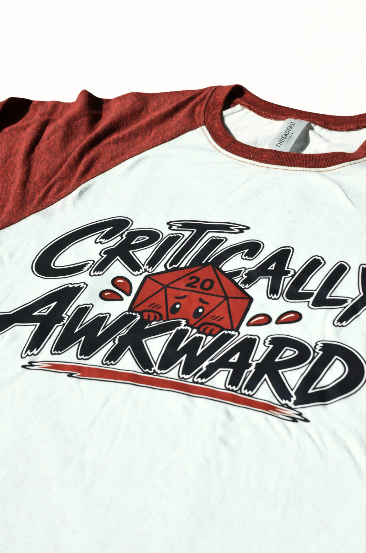 Critically Awkward Baseball Tee
