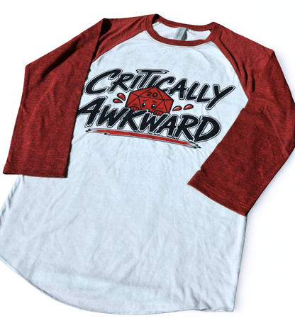 Critically Awkward Baseball Tee