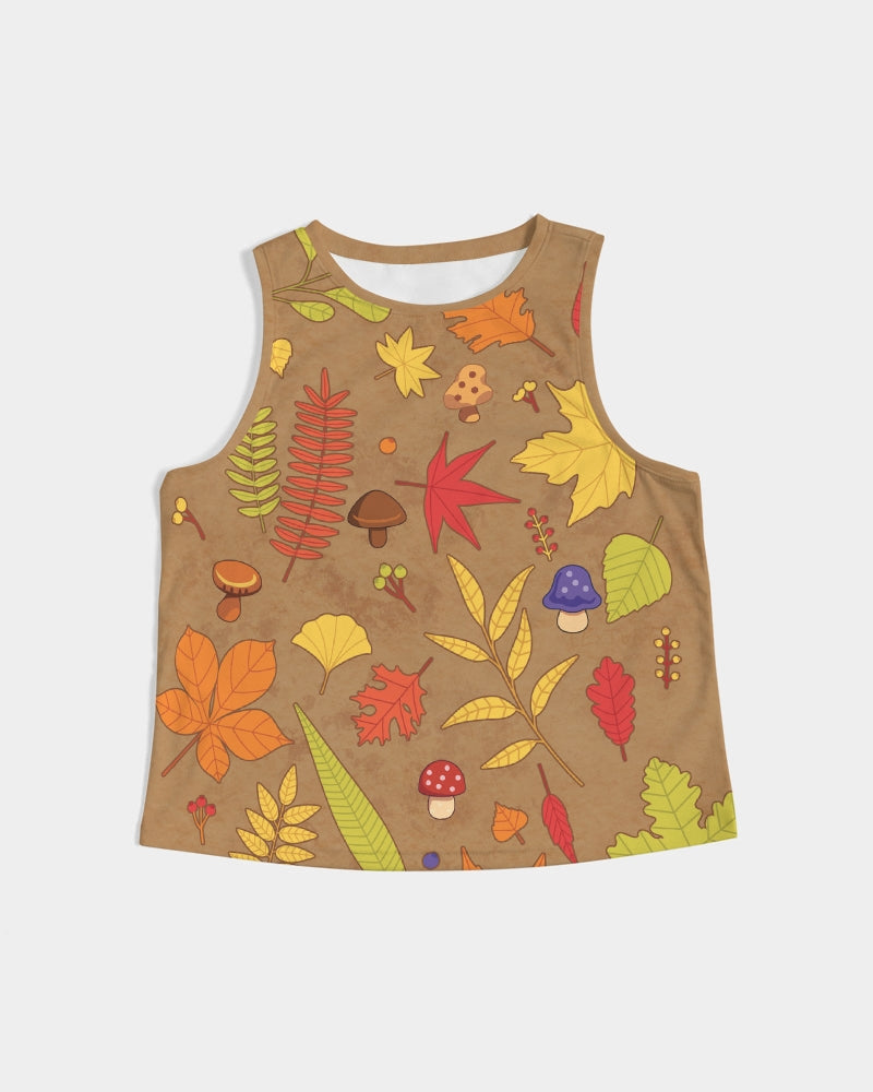 Autumn Bliss - Women's Cropped Tank