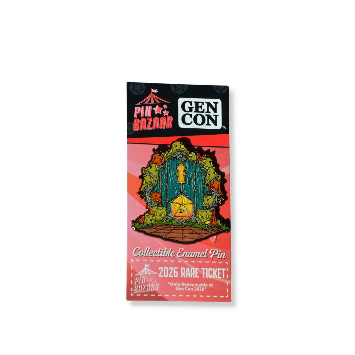 Gateway to Gaming (Gen Con 2026) Enamel Pin