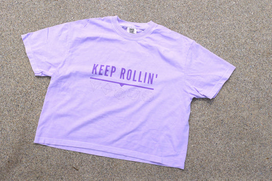 Keep Rollin' Cropped Tee