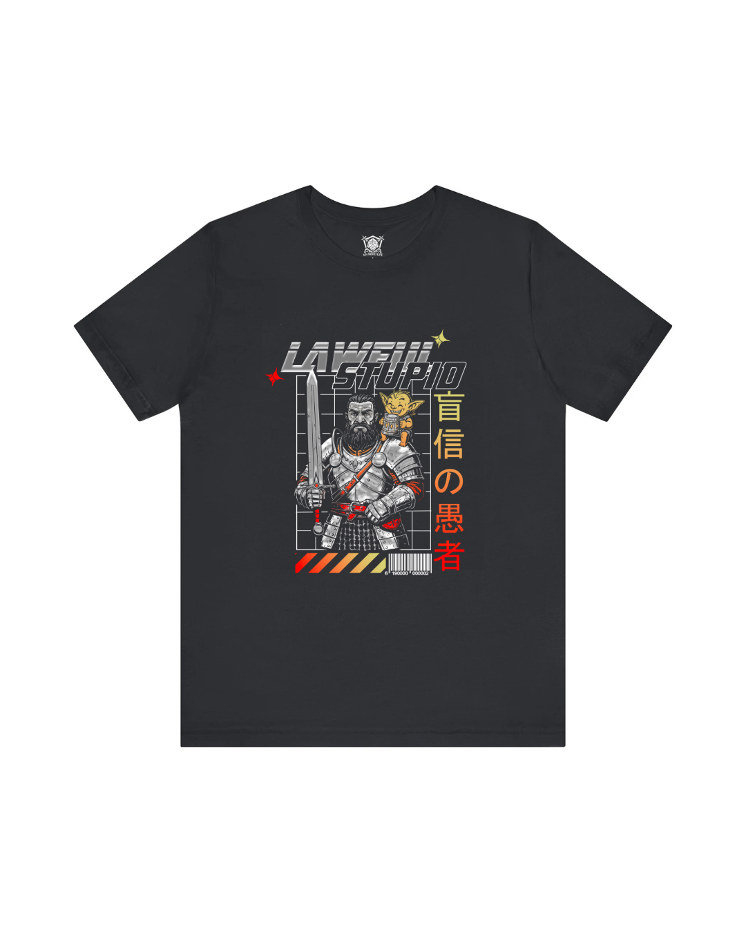 Lawful Stupid Retrowave Tee