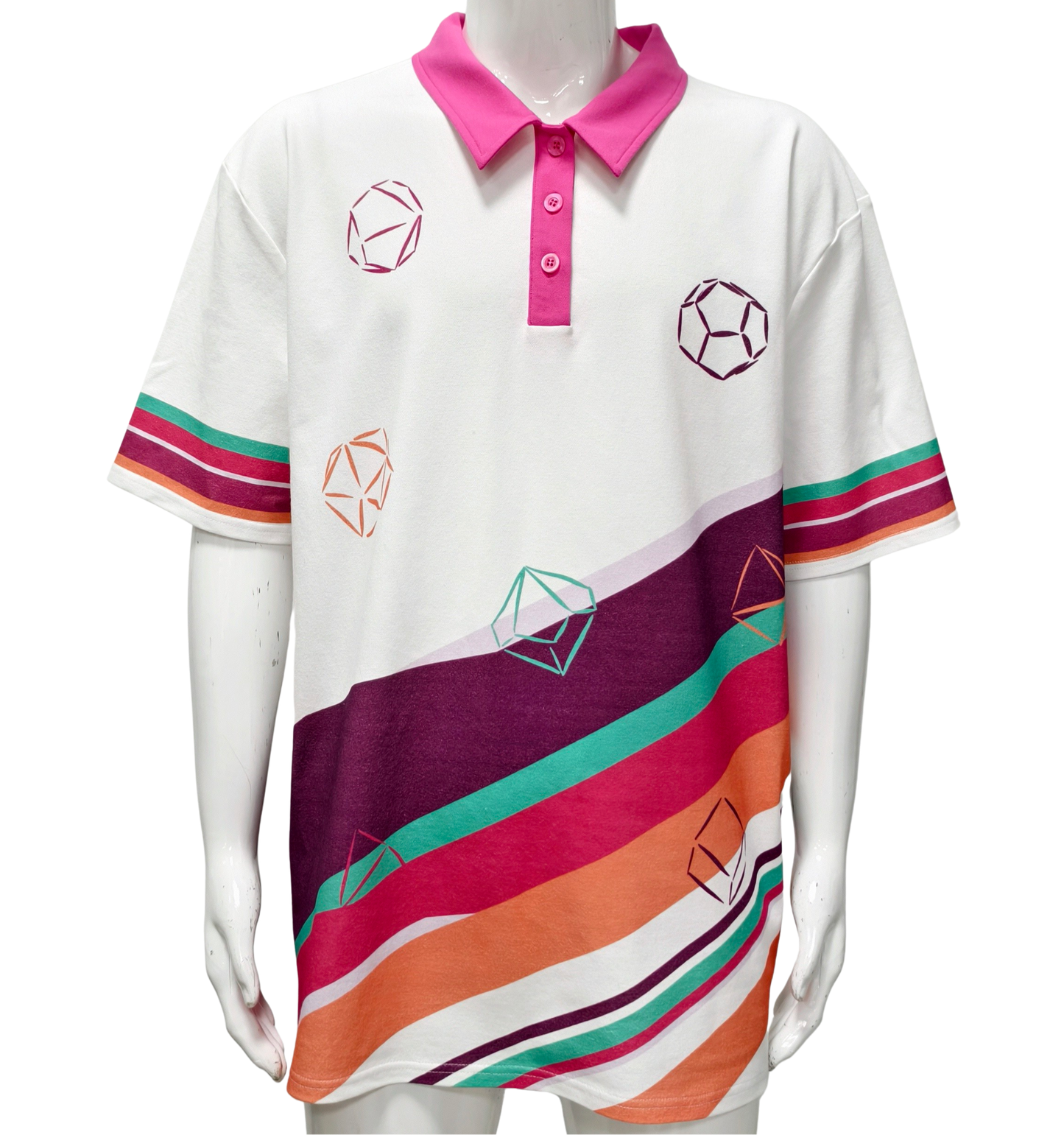 90's Dice Splash Polo