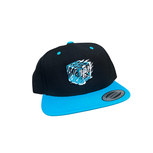 Skeleton Cube SnapBack Hat