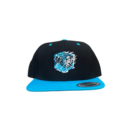 Skeleton Cube SnapBack Hat