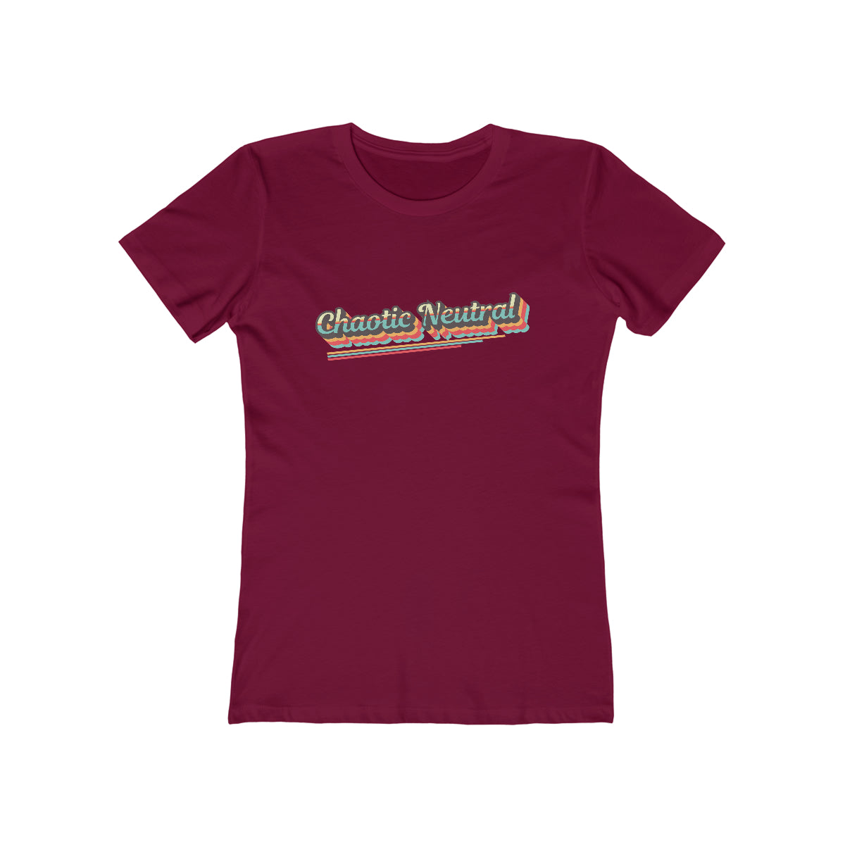 Chaotic Neutral Retro Alignment Tee - Women's