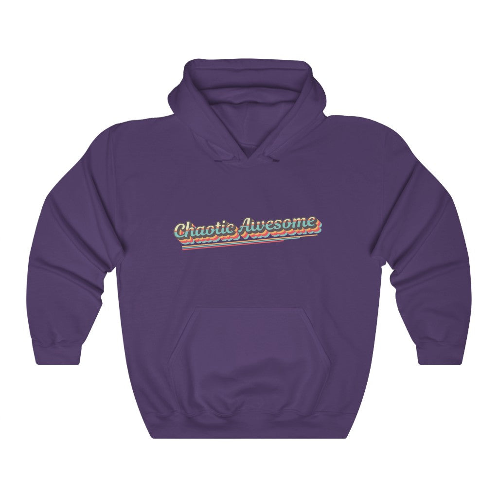 Chaotic Awesome Retro Hoodie