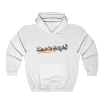 Chaotic Stupid Retro Hoodie