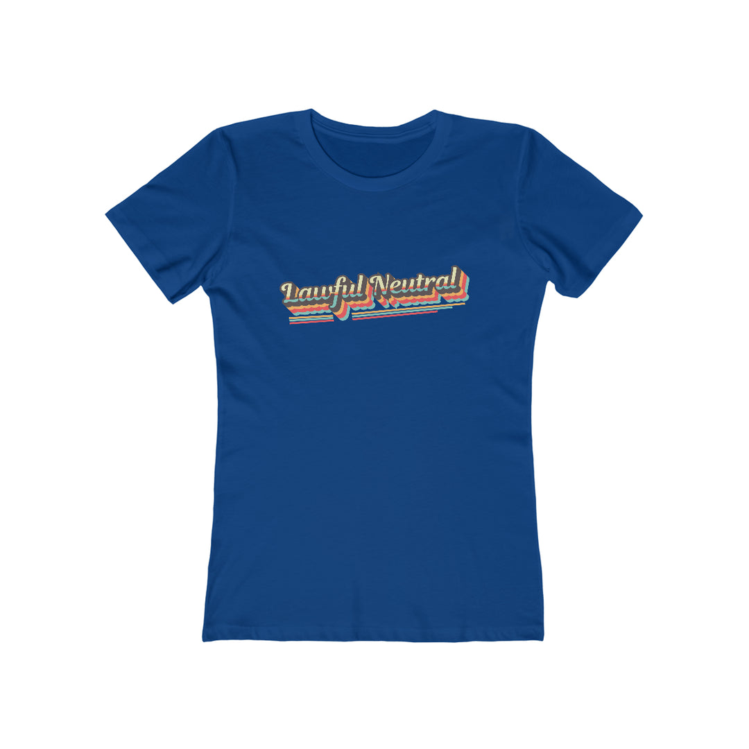 Lawful Neutral Retro Alignment Tee - Women's