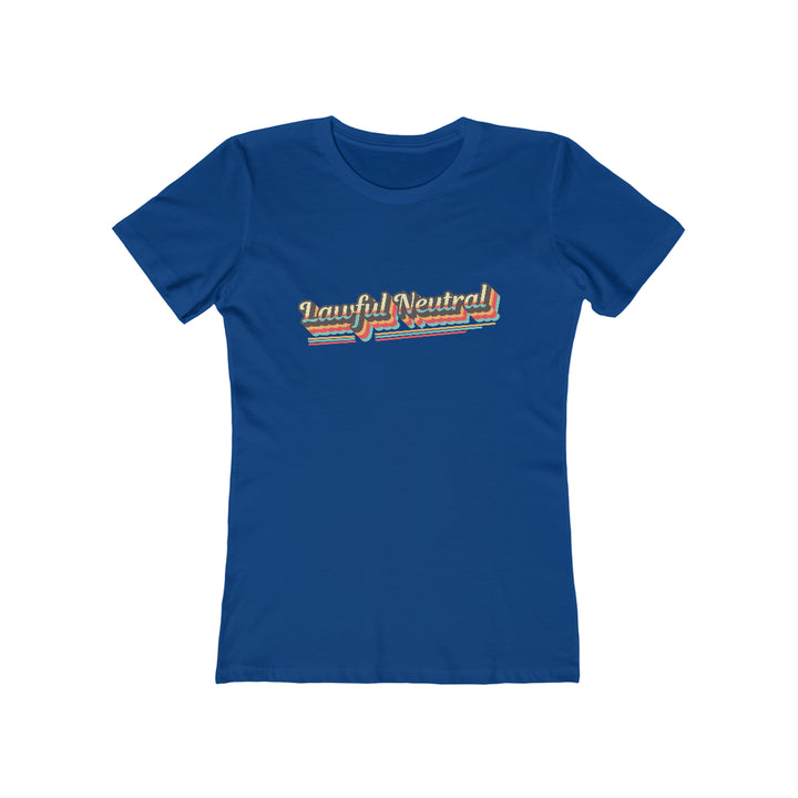 Lawful Neutral Retro Alignment Tee - Women's