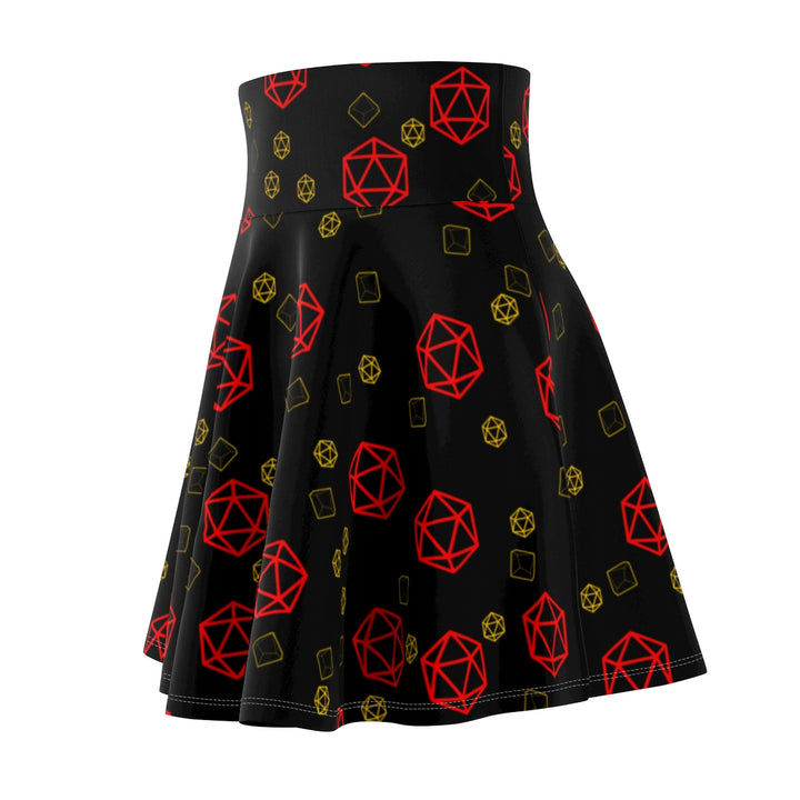 Red and Gold D20 Dice Skirt